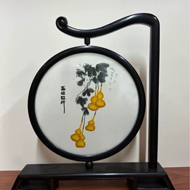 刺绣工艺品;围巾;布艺绣品
