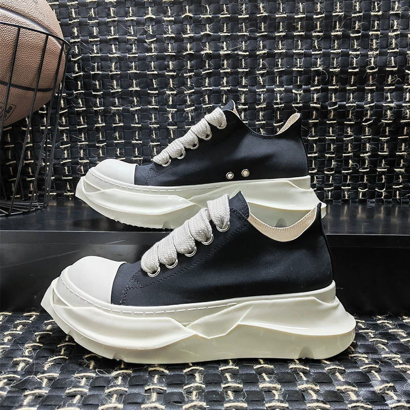 Кожаные кроссовки RO с молочным ароматом, двухслойные, утолщенные, из натуральной кожи, спортивные повседневные белые туфли, на шнуровке, дышащие, для ходьбы босиком, повседневный стиль, увеличивающие рост.