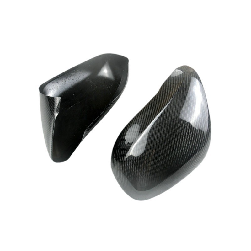 Adecuado para 06-12 tipos de Flexus is250 is300 is350 cubierta del espejo retrovisor de fibra de carbono pegatinas sin luces