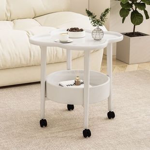 Bedside Table Simple Modern Bedroom Bedside Small Storage Rack Household Sofa Mini Side Table Cabinet Mobile Table