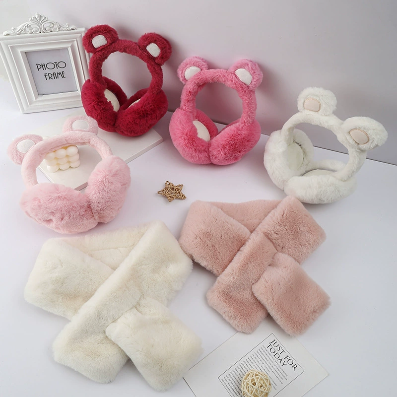 Милые наушники Keep warm для учеников начальной школы, мультяшные наушники, корейский стиль, защита ушей