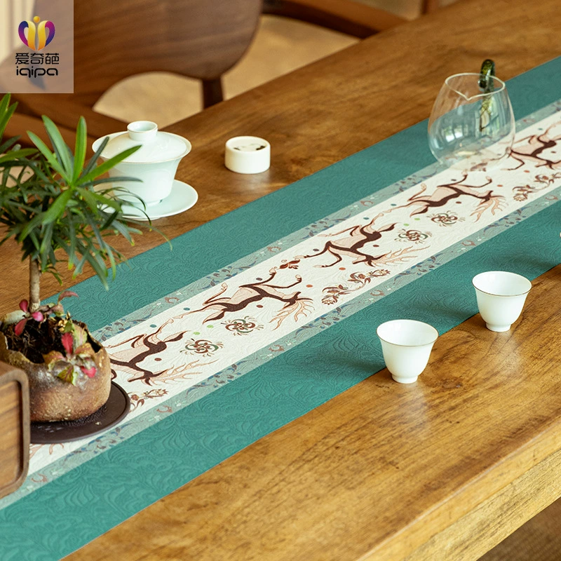 Дуньхуан Фулу композитный парчовый водонепроницаемый настольный флаг