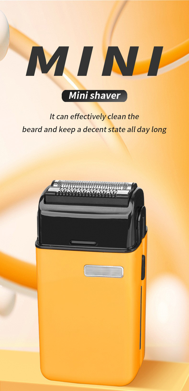 Usb Rechargeable Electric Shaver Portable Reciprocating Shaver_voghion.com