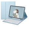 Mist blue+ordinary round keyboard