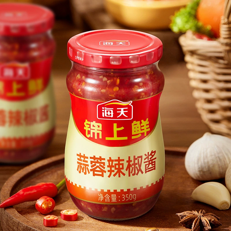 Haitianjin Fresh Garlic Chili Sauce, рисовое блюдо, закуска, соус для риса и лапши, острый соус