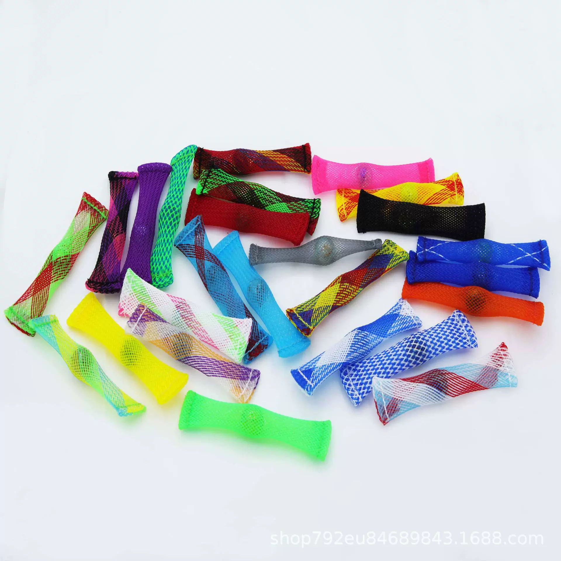 В наличии игрушка-Непоседа декомпрессионная плетеная сетчатая трубка Шарики Детские гиперактивность, снижающая манию, декомпрессионные игрушки для экструзии