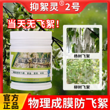 柳树飞絮药杨树梧桐法桐树飘絮森活抑絮灵2号物理防飞絮抑制剂粘