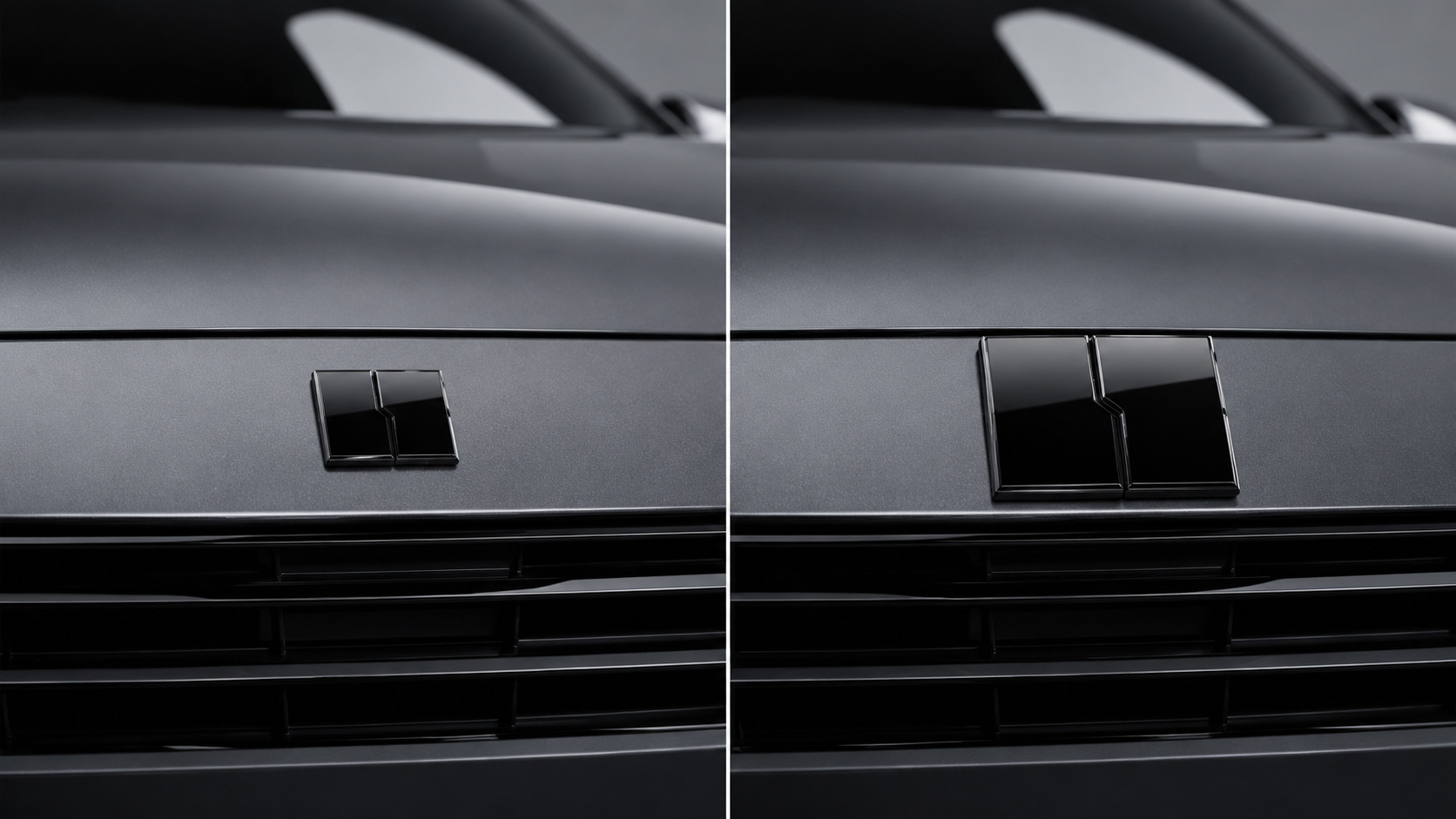 For Lynk & Co 01/02/03/08/900/EM-P, enamel car logo cover, metal non-destructive installation