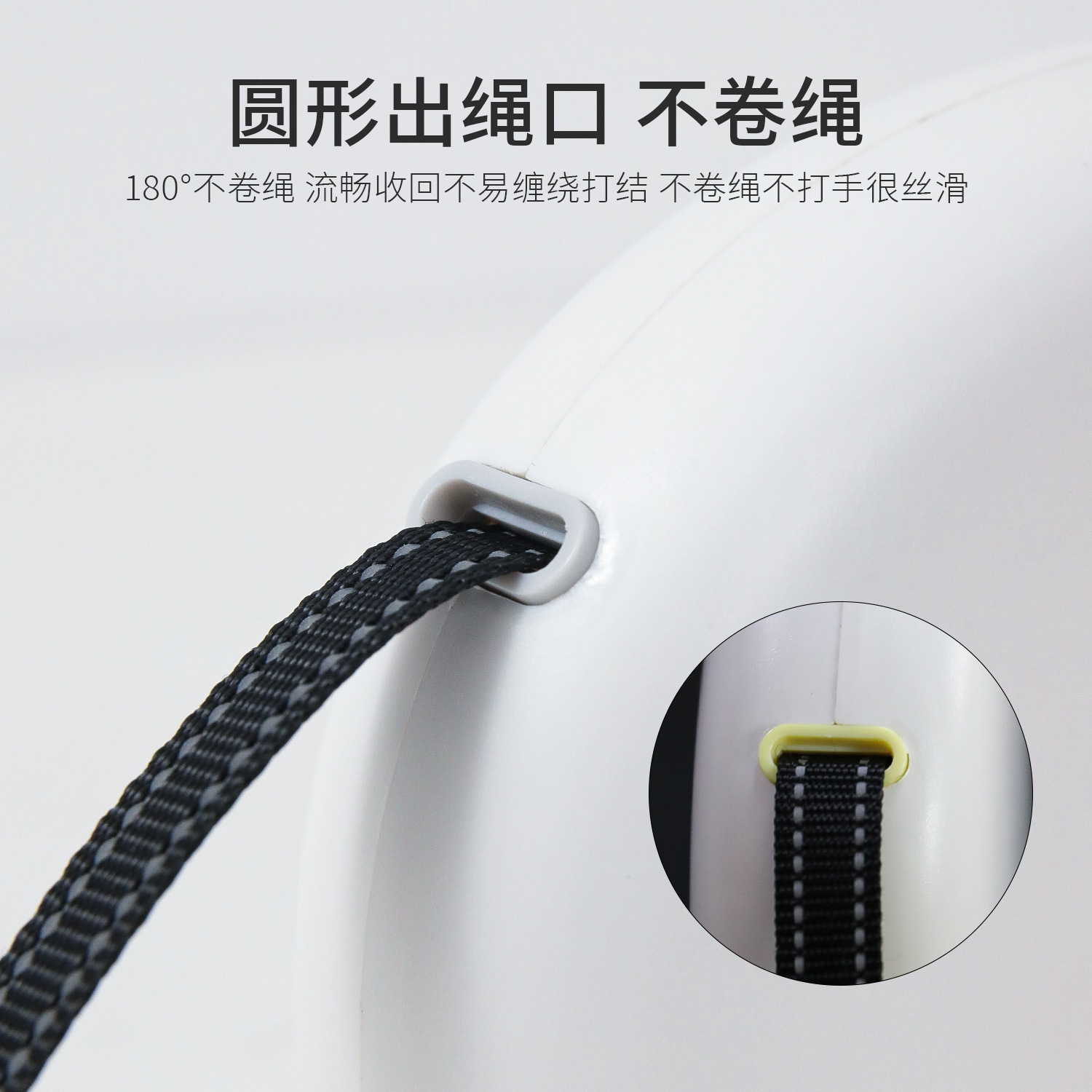 Cuerda de tracción telescópica original de Pipitao, cadena de perro de tracción automática, cuerda de perro de tracción para mascotas reflectante por la noche