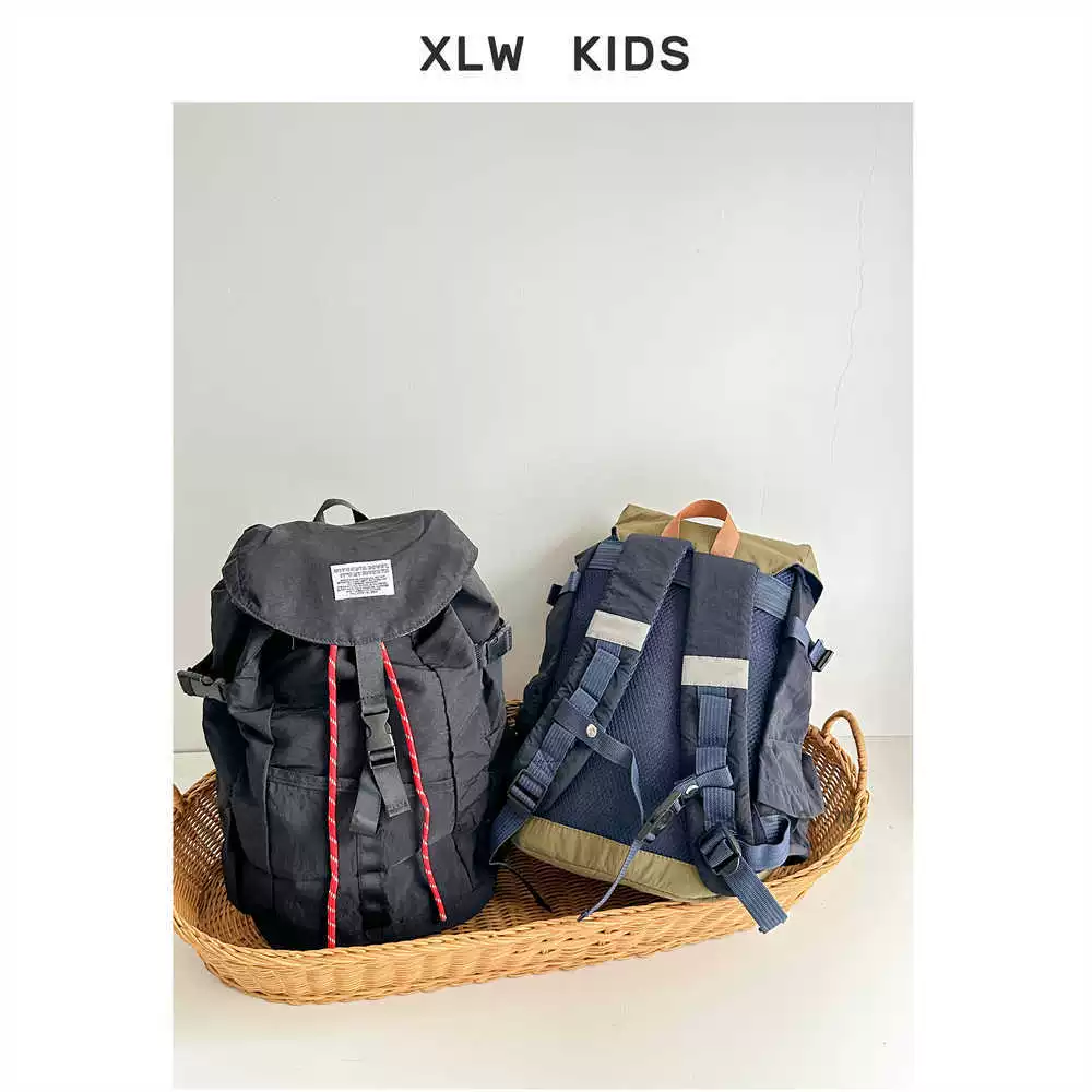 School bag, children's capacious travel backpack for traveling