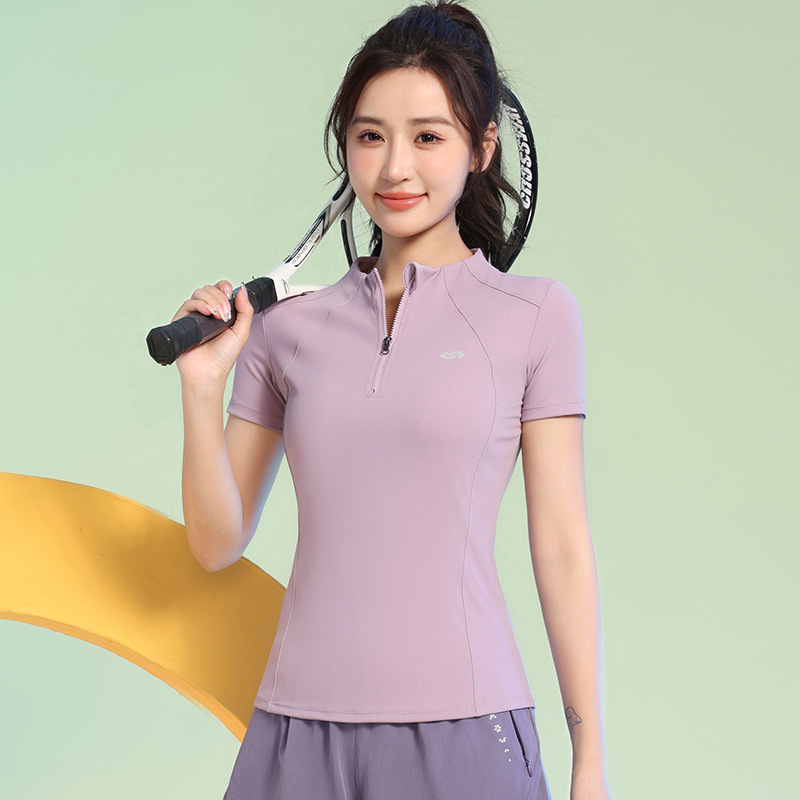 Sports Top Women's Summer Slim-fit Running Fitness Short-sleeved Advanced Yoga Training Quick-drying T-shirt New