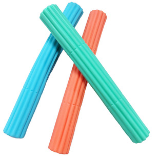 In stock sufficient torque stick silicone multifunctional fitness stick resistance stick wrist strength arm device muscle relaxation percussion stick