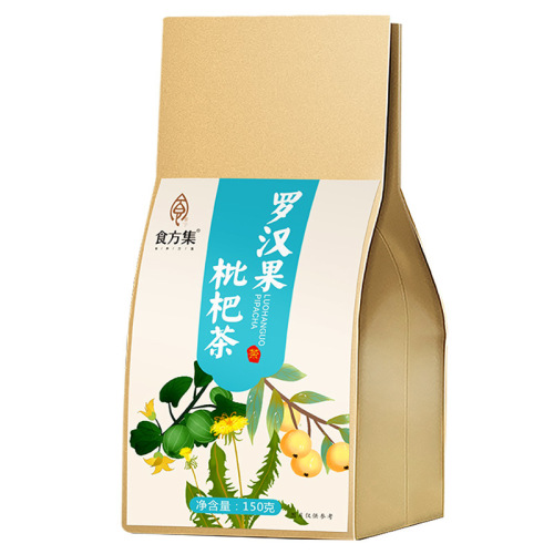 Food Recipe Collection Luo Han Guo Loquat Tea Bag Loquat Leaf Luo Han Guo Moisturizing Tea Bag Hair Replacement Combination