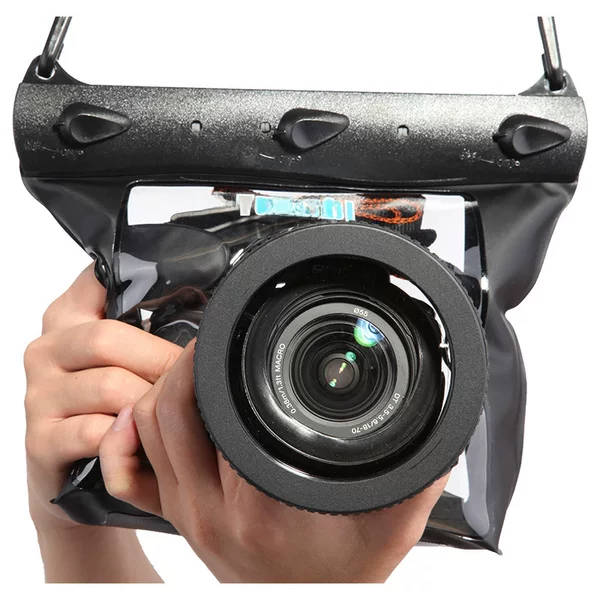 GQ-518ML SLR camera waterproof bag diving cover camera waterproof cover diving cover travel snorkeling spot transparent