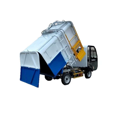 property waste truck, Elektrik zibil maşınları