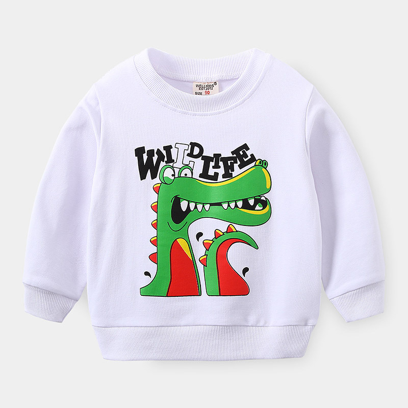 2022秋冬の新型子供服韓国版男女子供長袖tシャツの底のシャツがゆったりしています。|undefined