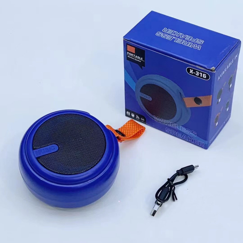 X316蓝牙音箱小钢炮户外大音量便携迷你小音响家用低音炮插卡音响|undefined