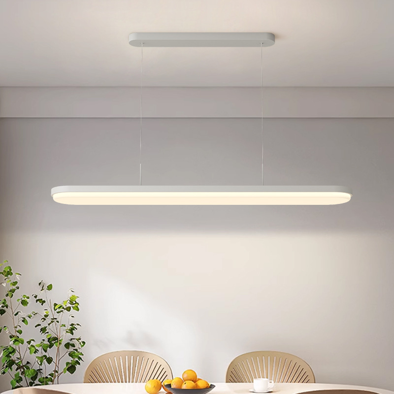 [Selección estricta] Lámpara de viento de crema moderna atmósfera minimalista 2025 nueva línea creativa de protección de ojos de espectro completo