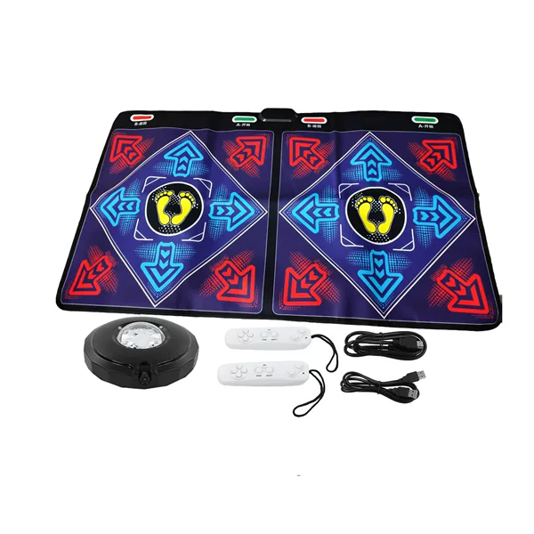 Camera Cross-Border High-Definition Dance Mat Wireless Dual-Player Single-Player Motion-Sensing Game Console Home Tv Game Step-By-Step Dance Machine