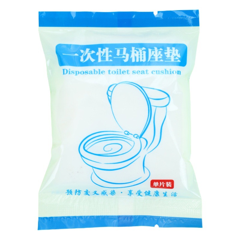 Disposable toilet mat thickened household waterproof non-woven fabric dirty toilet cover in hotel toilet mat wholesale