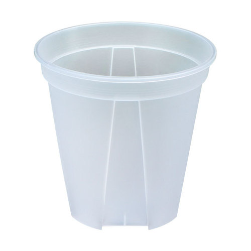 Breathable root control pot for orchids, plastic pots for Philodendron, rose, succulents, gallon pots, transparent green mountain pots