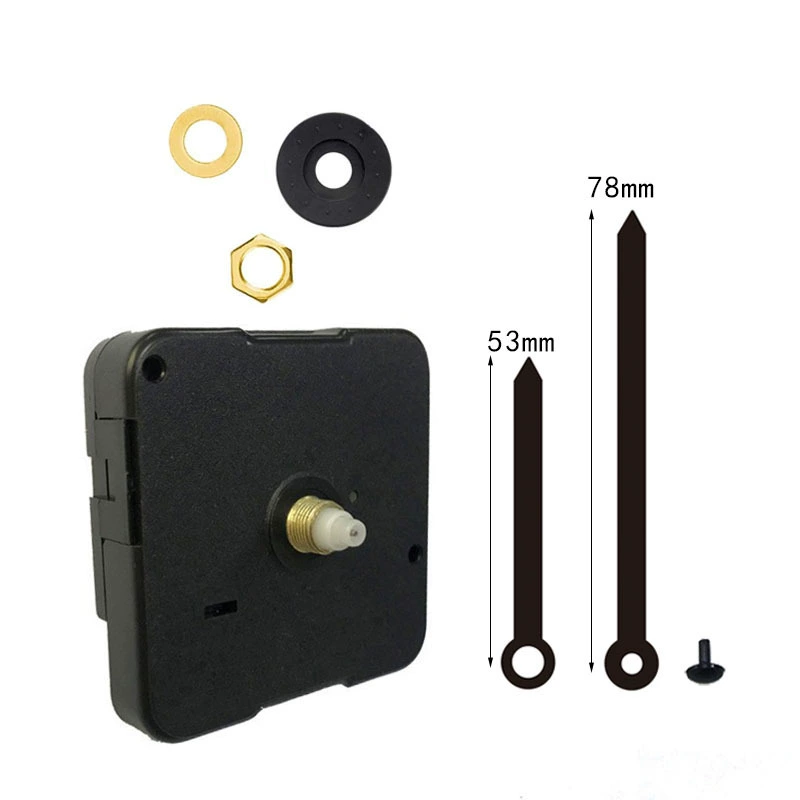 Children's science and education clock movement jumping second quartz clock movement DIY puzzle clock movement creative hanging clock movement