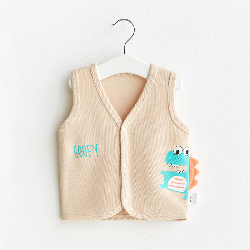 Chaleco para bebé para primavera y otoño, cárdigan de exterior, chaqueta sin mangas para niños pequeños, niños y niñas de un año, chaleco para bebé.