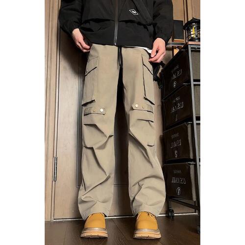 Spring and Autumn Season Men and Women Unisex Neutral Style American Tactical Hiking Pants Outdoor Workwear Loose Fit Thin