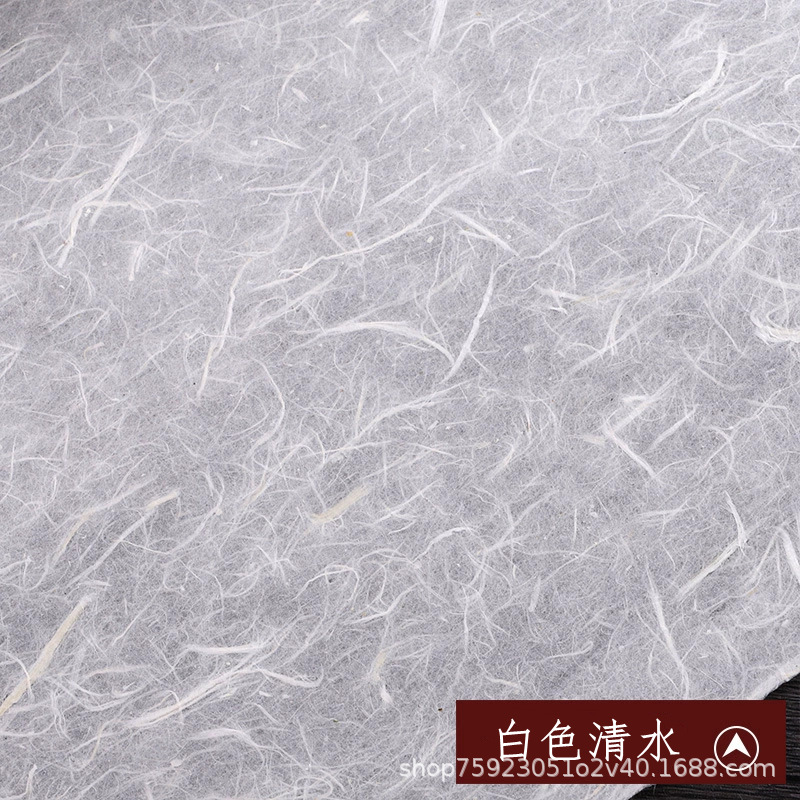 Huizhou Yuxuan colorido agua clara Yunlong papel de papel de aceite paraguas lámpara de papel de arroz en blanco de fibra gruesa decoración de papel de embalaje