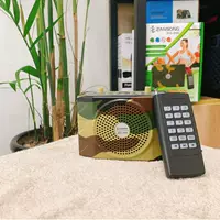 WS898 уличный усилитель, пульт дистанционного управления, Bluetooth-соединение, подключаемая карта, радио, многофункциональный камуфляжный плеер