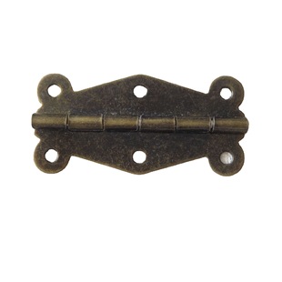 Guangdong iron padded furniture furniture hinge rear buckle extra large 51*25 flat plum hinge