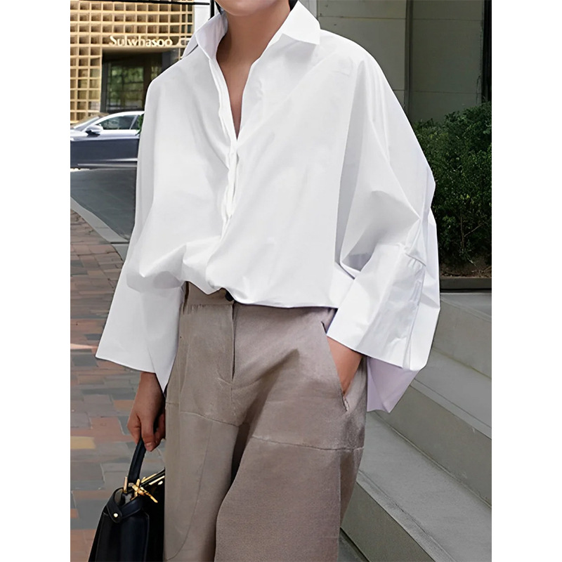 Loose Shirt Dress Image 4
