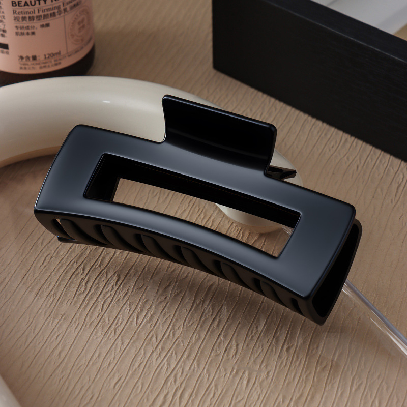 Pinza de Garra para Cabello de Silicona Suave Plástico Antideslizante para Fijación del Cabello