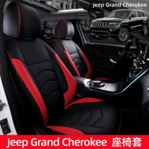 Jeep Grandcherokee Seat Cover, Jeep Grand Cherokee Special Full-Cover Car Seat Cover, Genuine Leather Seat Cushion