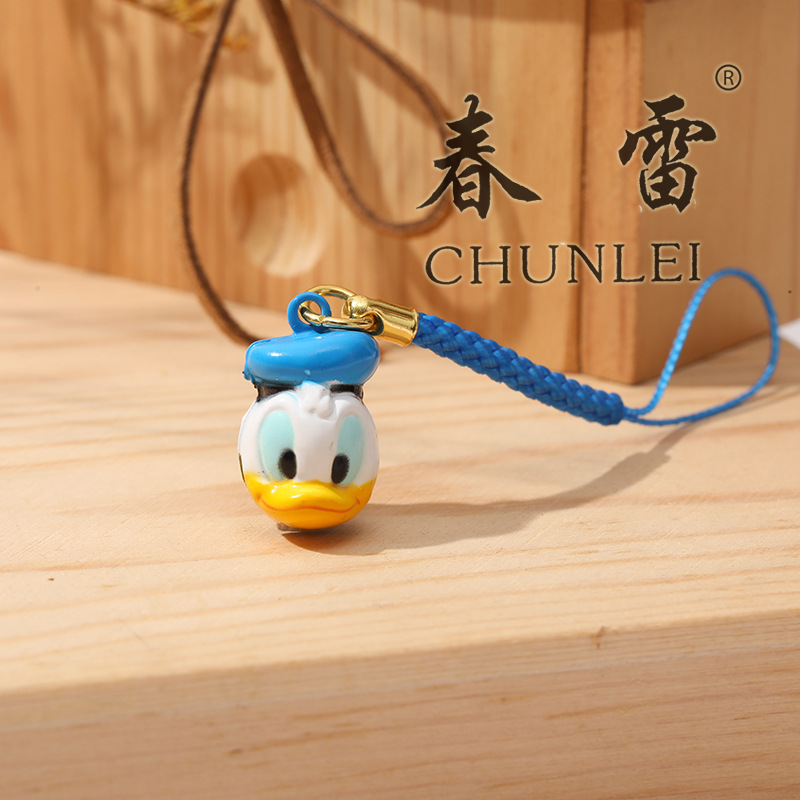 Campana de dibujos animados japonés adornos de campana de dibujos animados adornos de campana