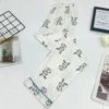 D.M-122 full-print rabbit single-piece trousers