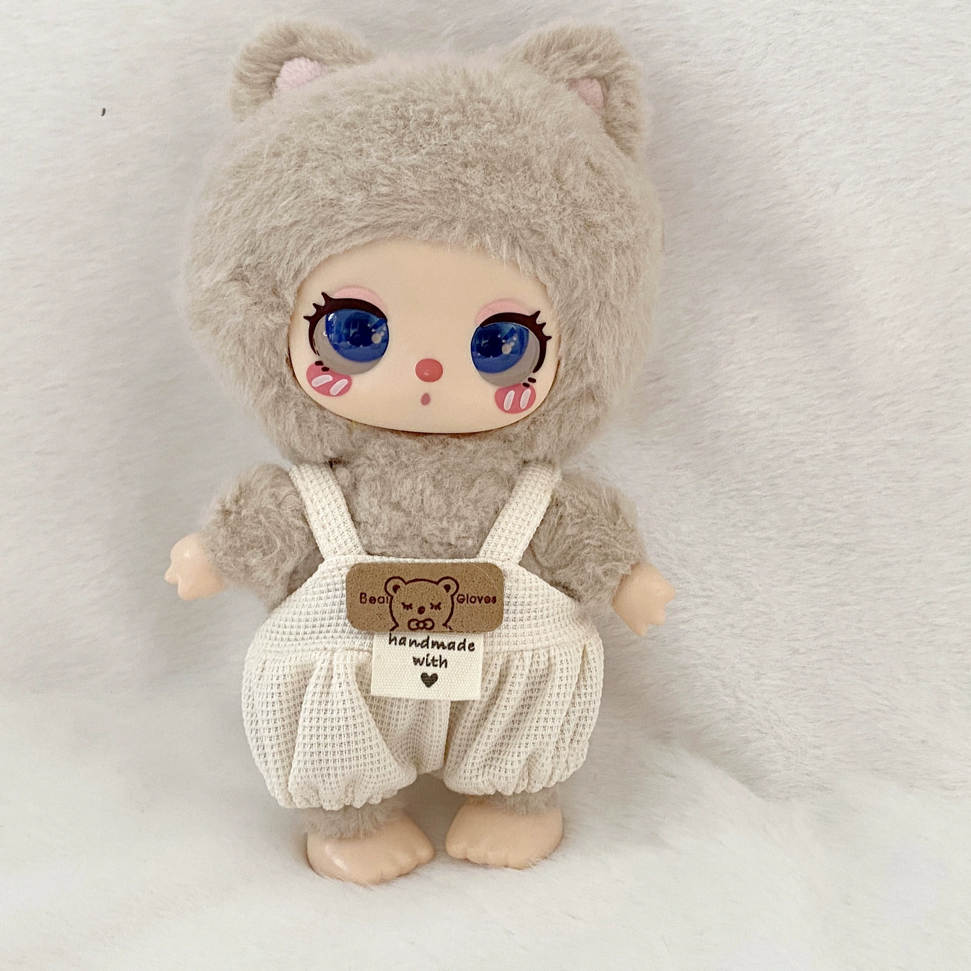 Doll plastic, overall for dressing up, second generation, children's clothing