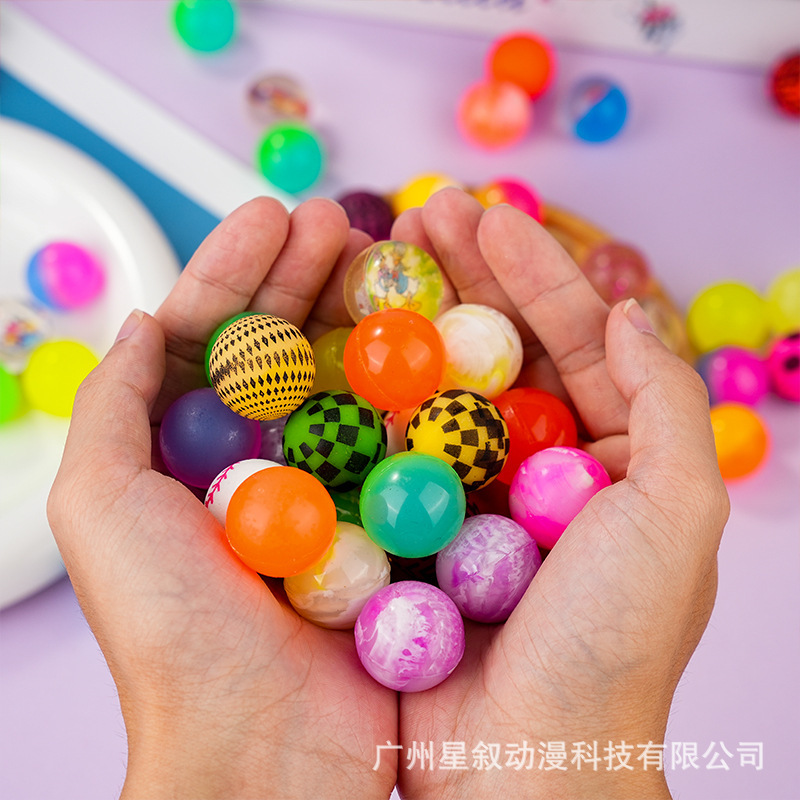 现货批发27mm高弹力球可浮水扭蛋玩具儿童奖励扭蛋机扭蛋球小礼品|undefined