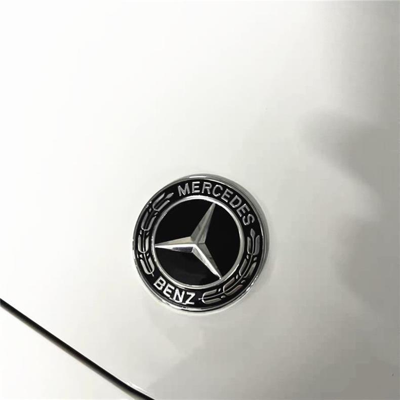 Suitable for Mercedes-Benz engine hood emblems, A-Class, C-Class, E-Class, CLA, Vito, GLK, ML, and R models; used for modifying and replacing car emblems