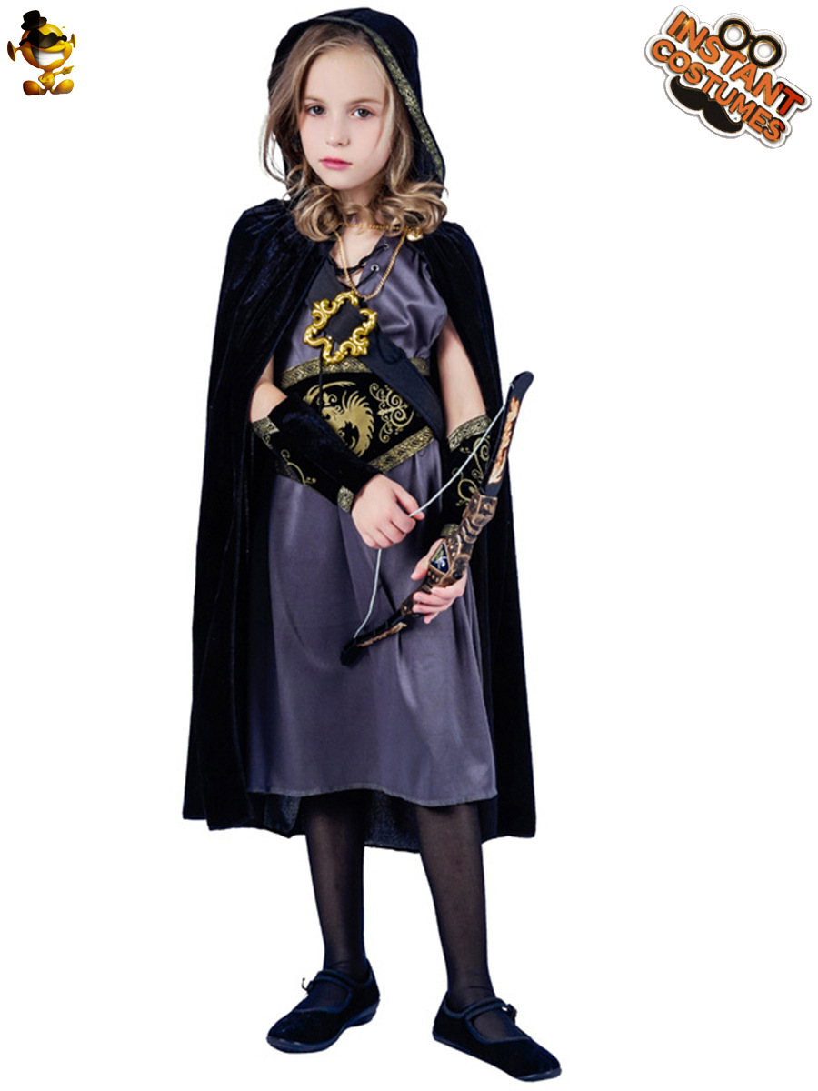 Europa y América de Halloween chica arqueros traje Cosplay Shooter juego de rol traje de fiesta