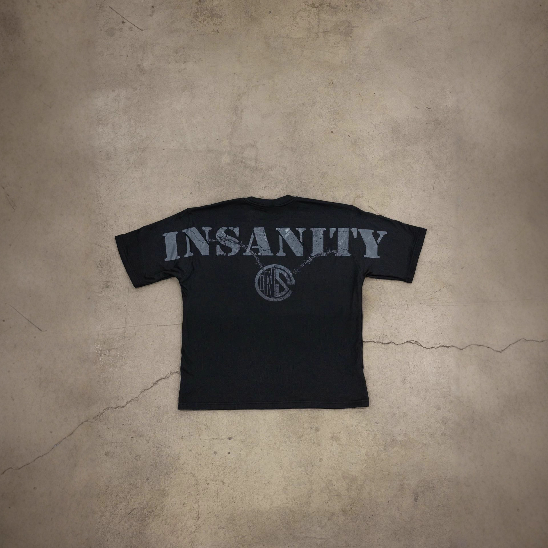 Kontrolled Insanity T-shirt Insanity Logo Black