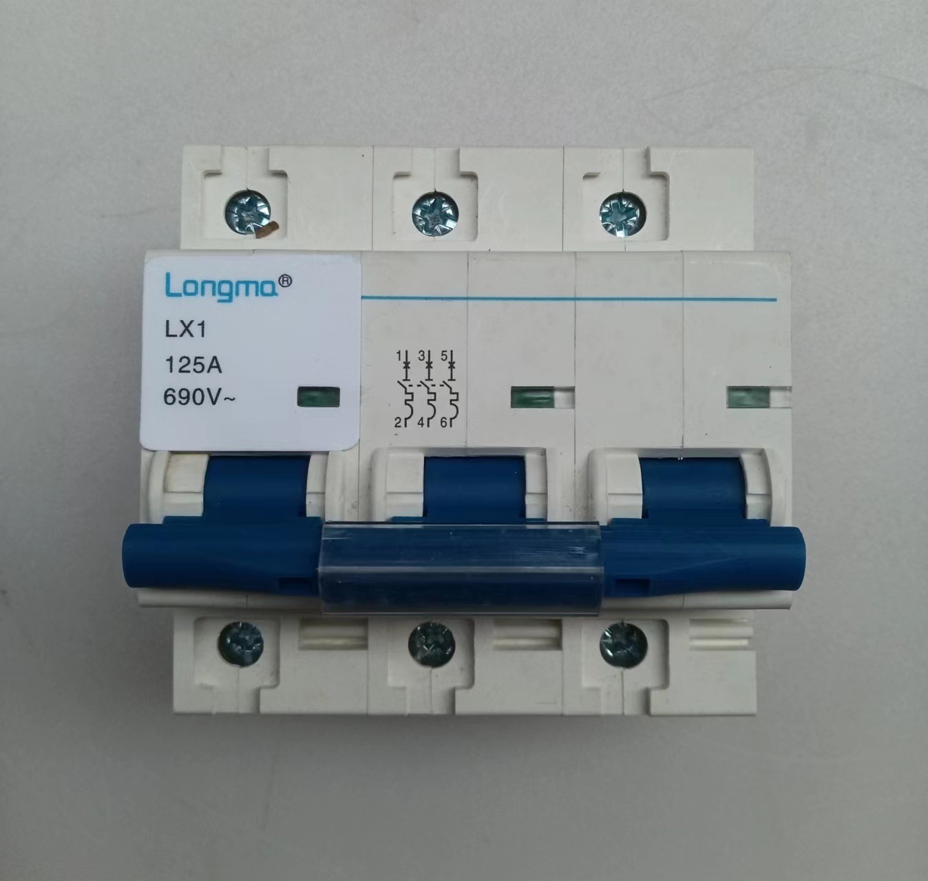 隆马电器  断路器40A 50A空开63A 大电流断路器80A空开100A 125A