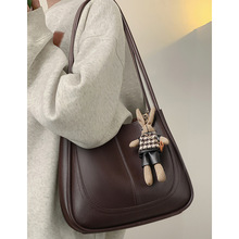 托特包包2025新款秋冬真皮女包大容量高级感通勤bags单肩水桶包