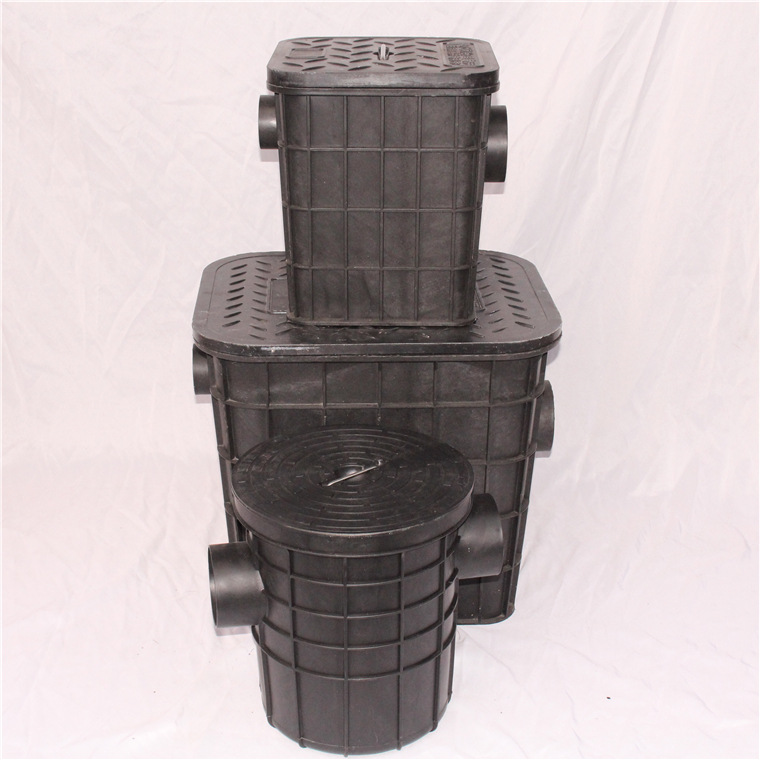 湖南永州塑料隔油池 成品塑料油水隔离井隔油池清扫井供应批发