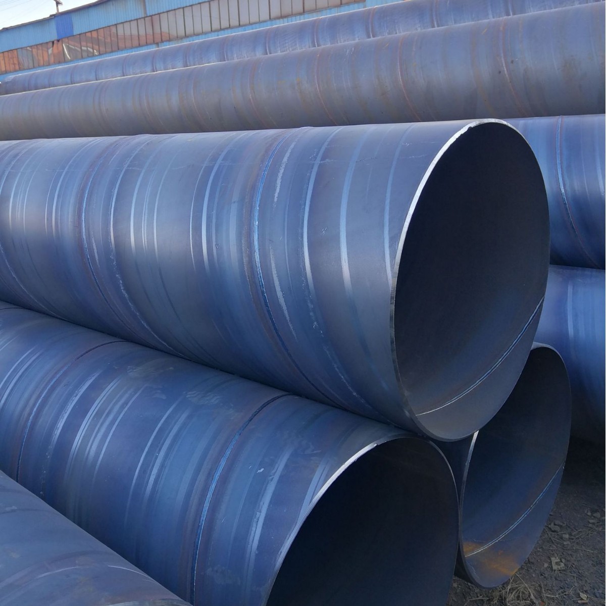 价格优惠螺旋钢管，污水处理螺旋管，建筑桥梁打桩管
