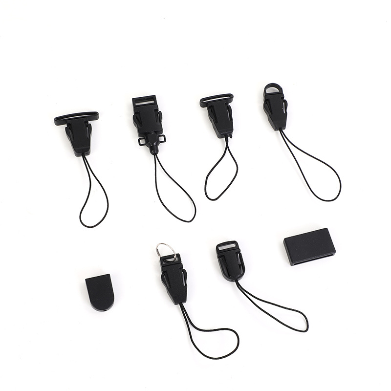 Cintas desmontables hebilla de cuerda hembra de cola redonda hebilla de seguridad de arco de cola cuadrada hebilla de avión accesorios de decoración de teléfono móvil hebilla de cuerda