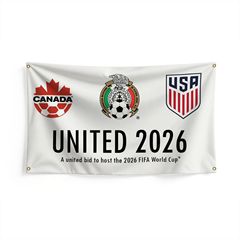 TEMU外贸货源工厂World Cup flag世界杯2026旗帜加拿大美国墨西哥