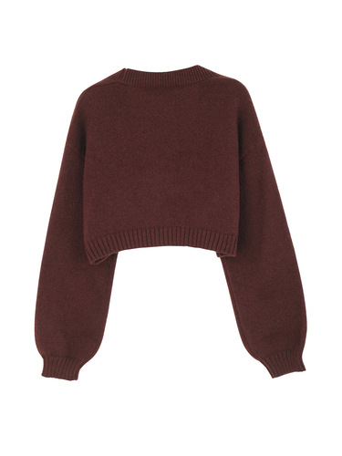 Cross-border foreign trade Amazon TEMU source factory: Women's Knitted Sweater with Cookie-Pattern Design, Short Cardigan for Spring and Autumn