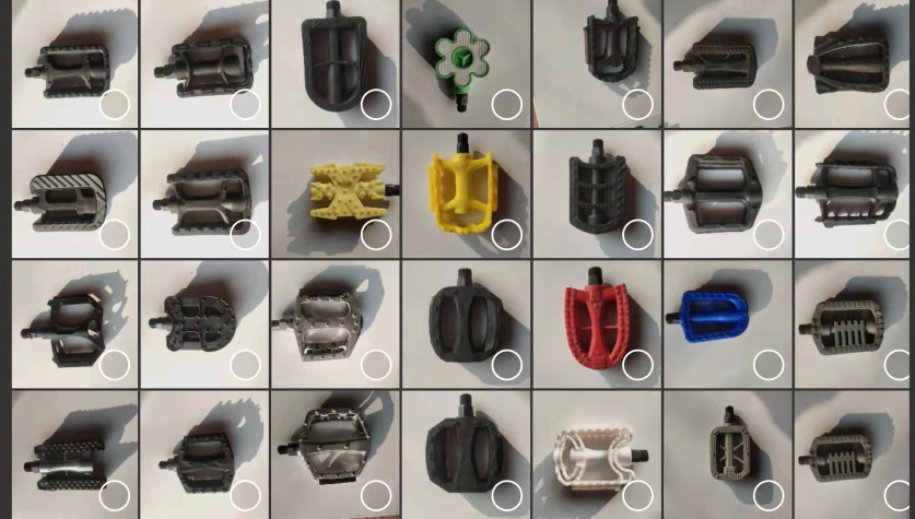 Aluminum alloy bicycle pedals, mountain bike pedals, American, British and metric bicycle pedals pic 31