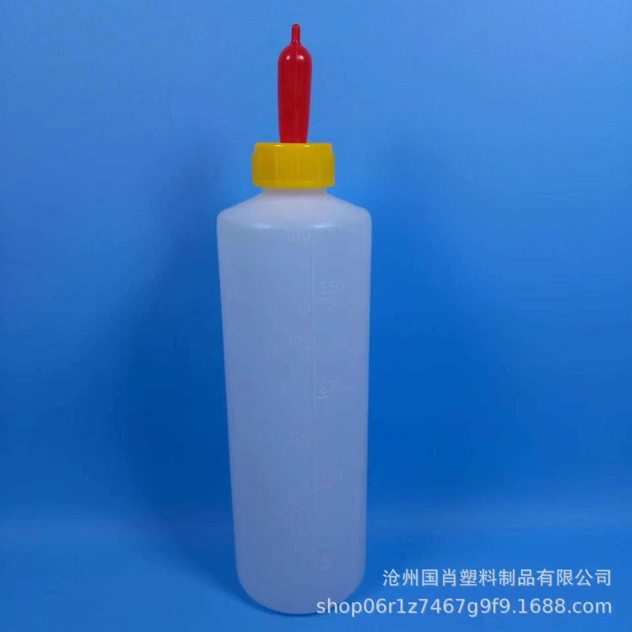 450mL botella de alimentación animal pezón botella de alimentación de cordero botella de alimentación de cerdo veterinaria alimentación artificial animal botella de alimentación especial